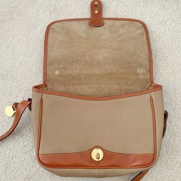 Dooney & Bourke Vintage Made in USA Leather Top Handle Carrier Shoulder Purse - Picture 8 of 16